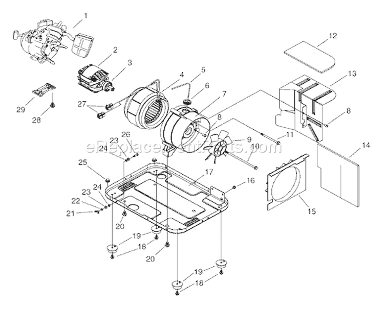 Page A Diagram and Parts List for 1532-3  Briggs and Stratton Generator